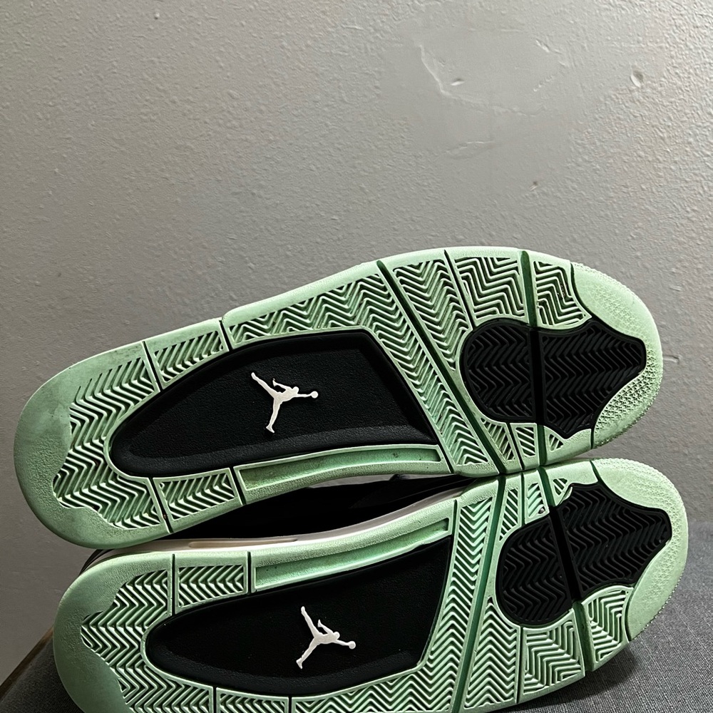 Nike Air Jordan 4 IV Green Glow 308497-033 - Picture 14 of 16